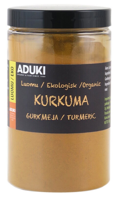Aduki Luomu Kurkumajauhe