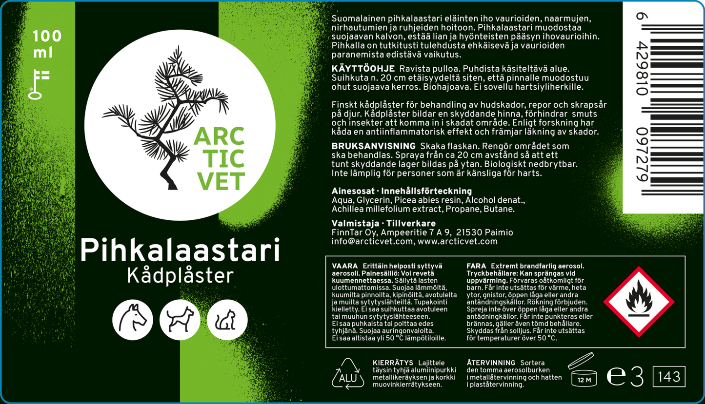 ArcticVet Pihkalaastari-ArcticVet-Hyvinvoinnin Tavaratalo