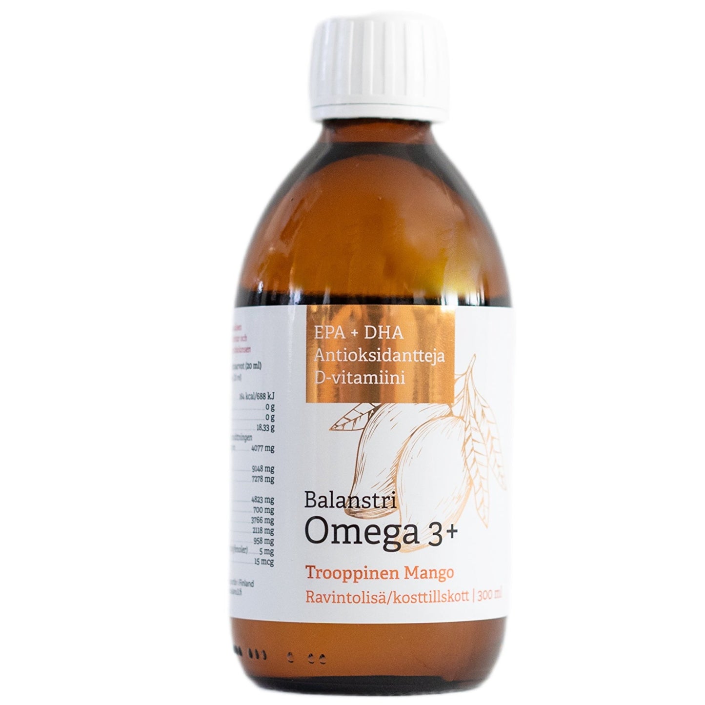 Balanstri Omega-3+ Mango-Balanstri-Hyvinvoinnin Tavaratalo