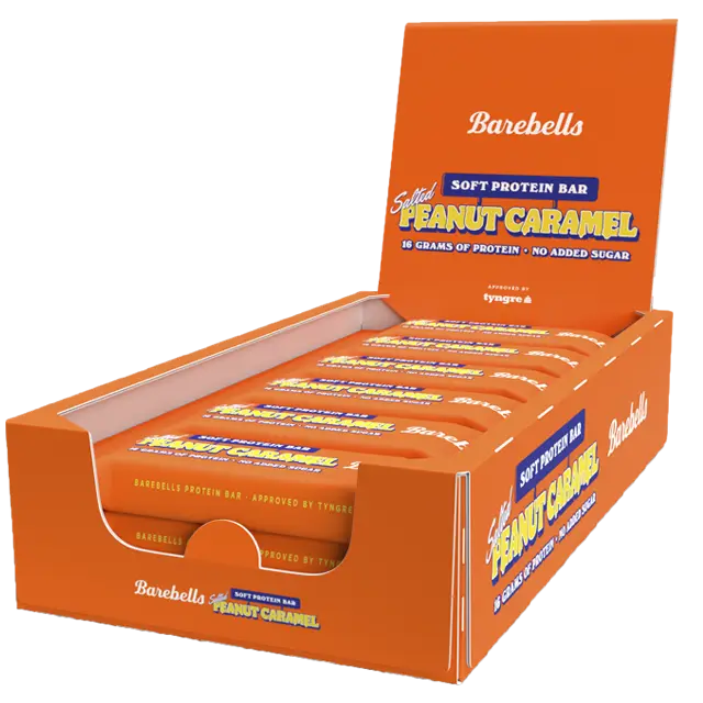 Barebells Soft Salted Peanut Caramel Proteiinipatukka-Barebells-Hyvinvoinnin Tavaratalo