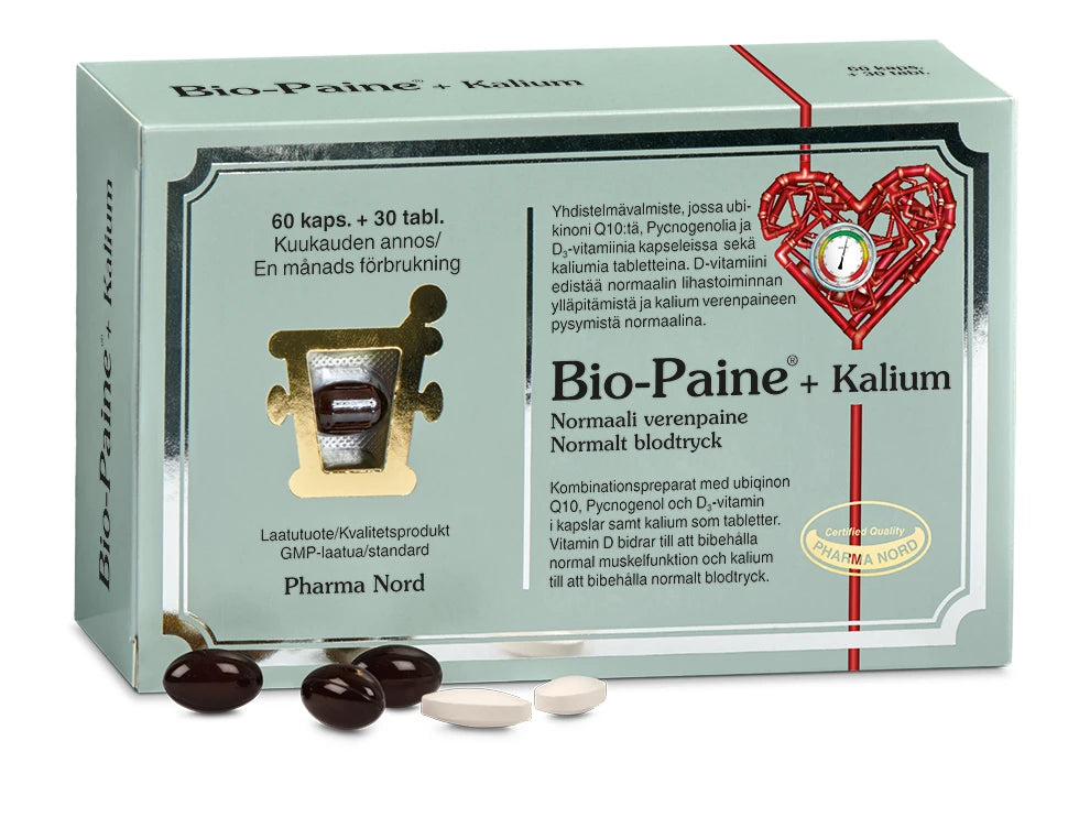 Bio-Paine + Kalium-Pharma Nord-Hyvinvoinnin Tavaratalo