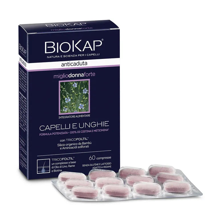 Biokap Anticaduta Miglio Donna Forte-Biokap-Hyvinvoinnin Tavaratalo