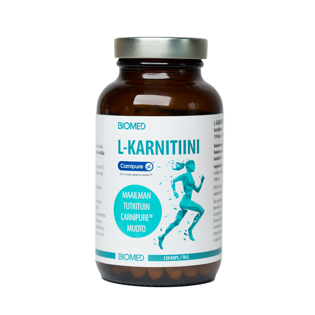 Biomed Carnipure® L-Karnitiini-Biomed-Hyvinvoinnin Tavaratalo