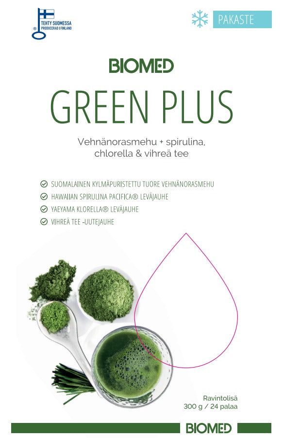 Biomed Green Plus jääpalat