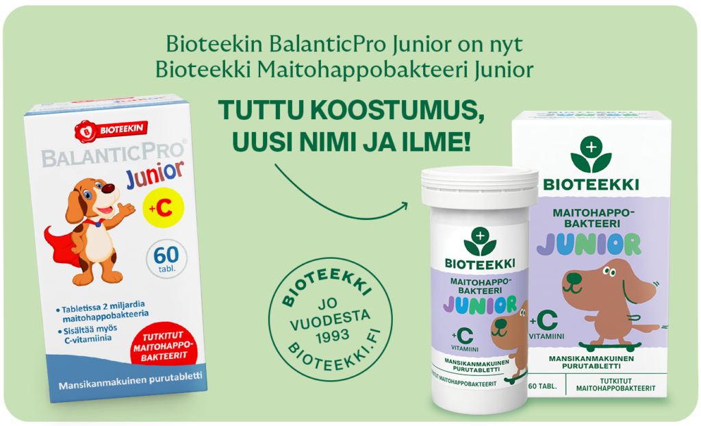 Bioteekki Maitohappobakteeri Junior-Bioteekin-Hyvinvoinnin Tavaratalo
