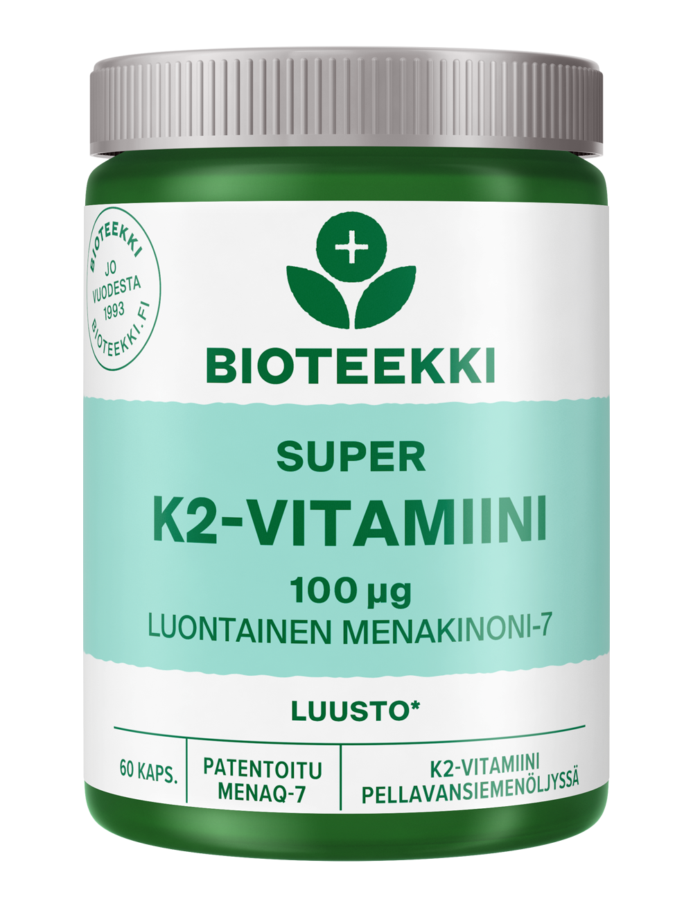 Bioteekki Super K2-vitamiini-Bioteekin-Hyvinvoinnin Tavaratalo