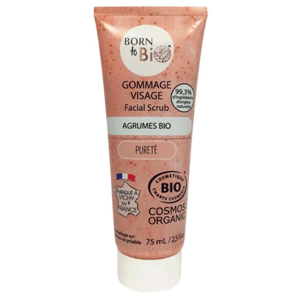Born to Bio Face Scrub for Oily Skin-Born to Bio-Hyvinvoinnin Tavaratalo