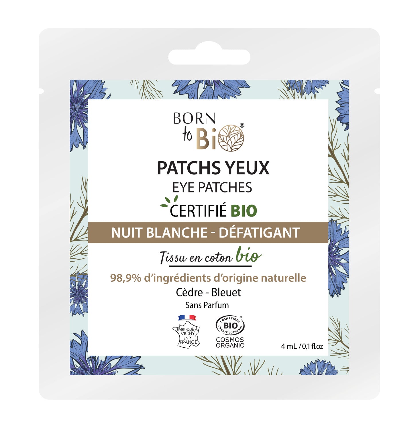 Born to Bio Sleepless Night Eye Patch - Revitalizing-Born to Bio-Hyvinvoinnin Tavaratalo