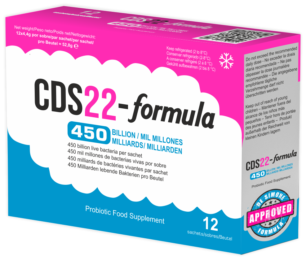 CDS22 Maitohappobakteerijauhe, 12 annospussia