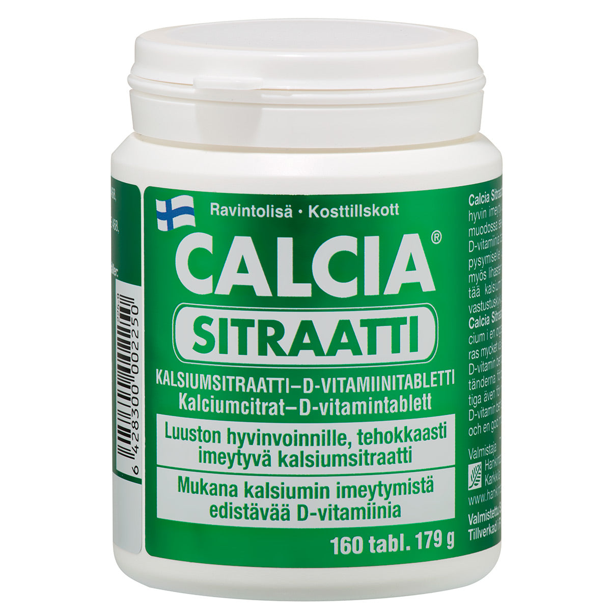 Calcia Sitraatti-Hankintatukku-Hyvinvoinnin Tavaratalo