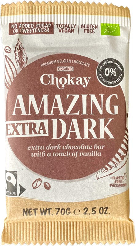 Chokay Luomu Tumma Suklaa 65 %-Chokay-Hyvinvoinnin Tavaratalo