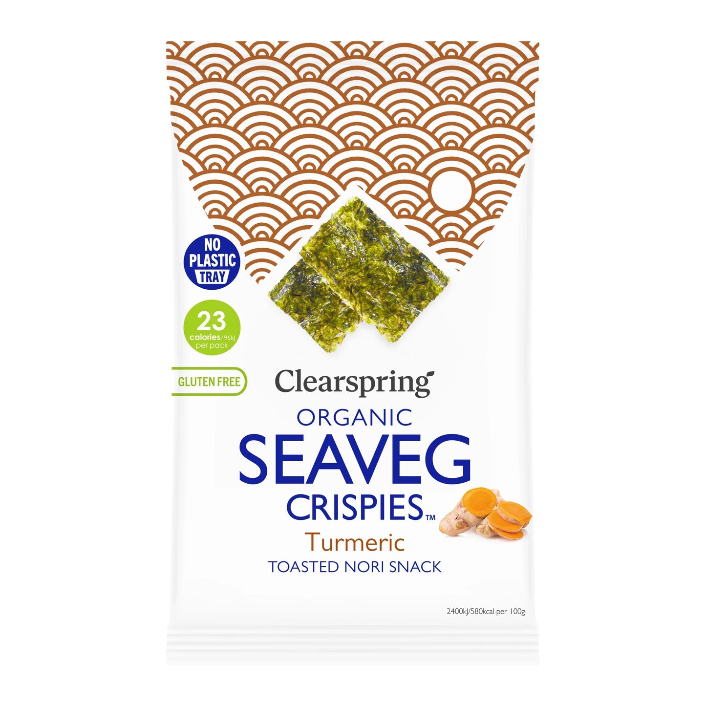 Clearspring Luomu Merileväsnack Kurkuma-Clearspring-Hyvinvoinnin Tavaratalo
