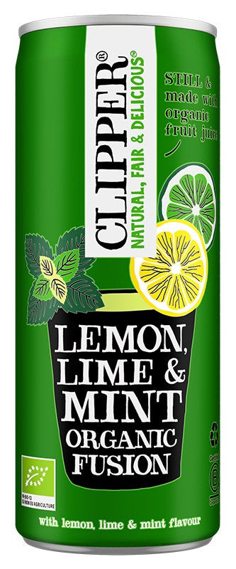 Clipper Luomu Sitruuna, Lime & Minttu Juoma-Clipper-Hyvinvoinnin Tavaratalo