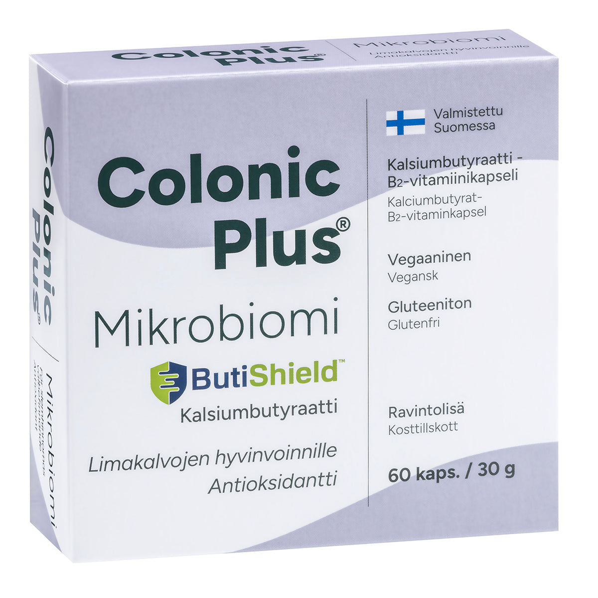 Colonic Plus Mikrobiomi Kalsiumbutyraatti-Hankintatukku-Hyvinvoinnin Tavaratalo