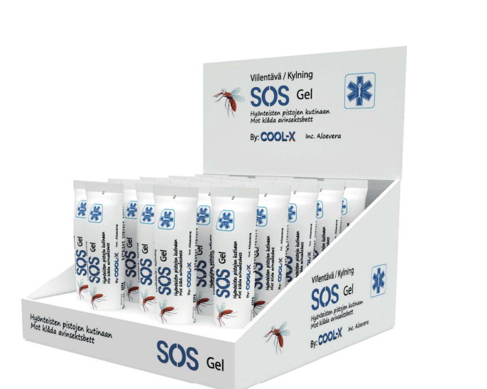 Cool-X SOS Aloe Gel-Cool-X-Hyvinvoinnin Tavaratalo