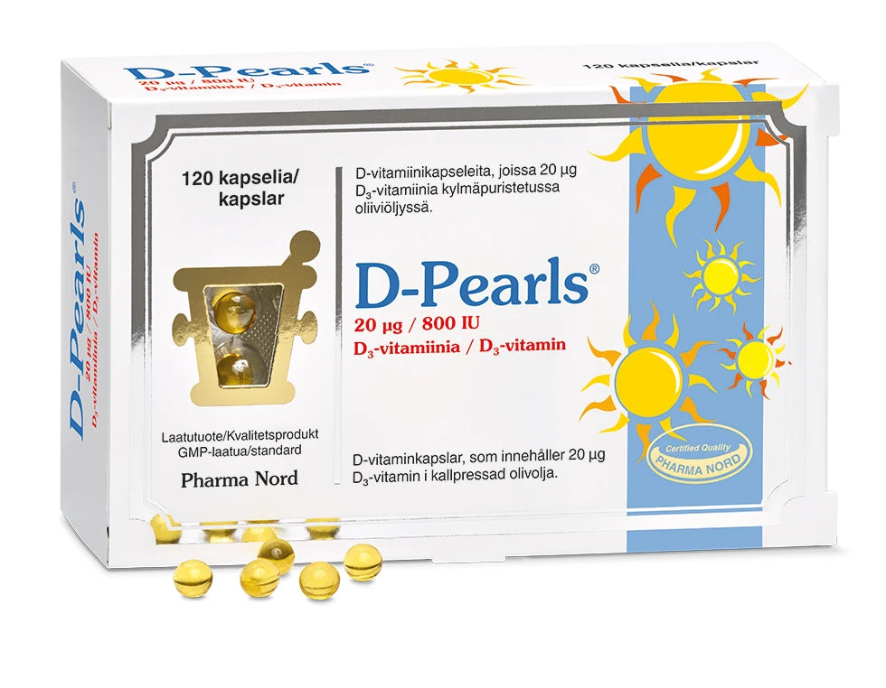 D-Pearls 20 mikrog-Pharma Nord-Hyvinvoinnin Tavaratalo