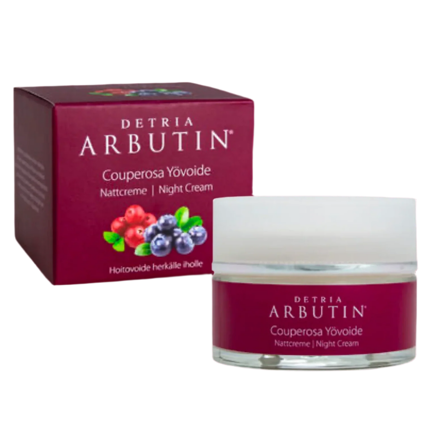 Detria Arbutin Lahjapakkaus Seerumi & Yövoide-Detria Arbutin-Hyvinvoinnin Tavaratalo
