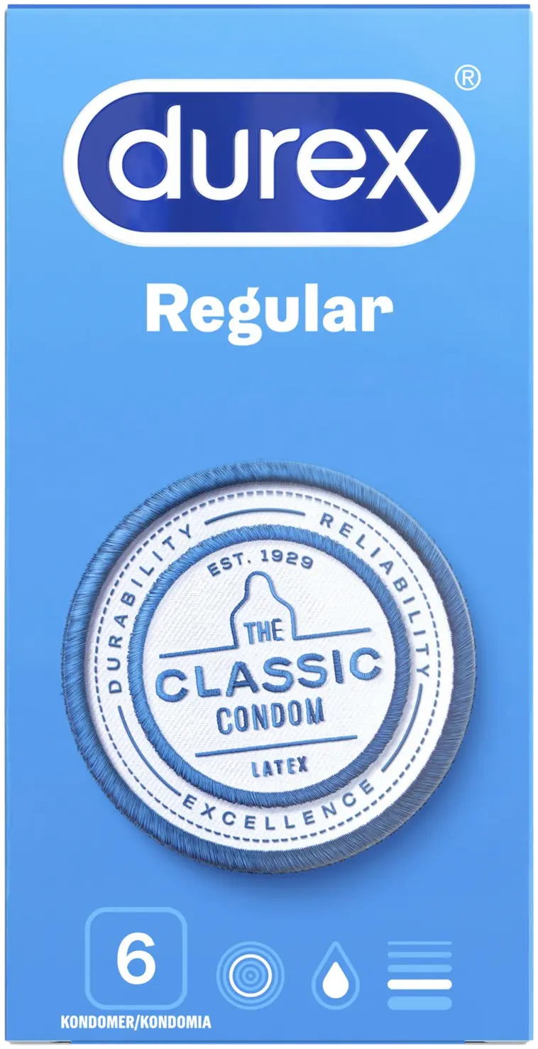 Durex Regular Kondomi-Durex-Hyvinvoinnin Tavaratalo