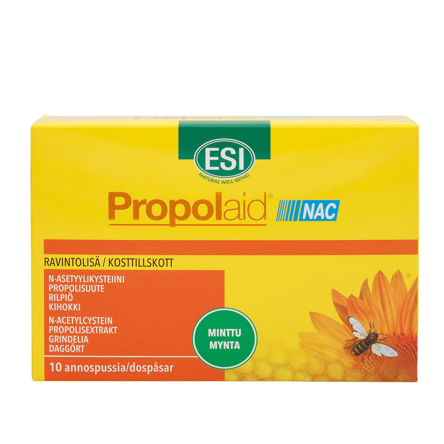 ESI Propolaid NAC Kuumajuomajauhe-ESI-Hyvinvoinnin Tavaratalo