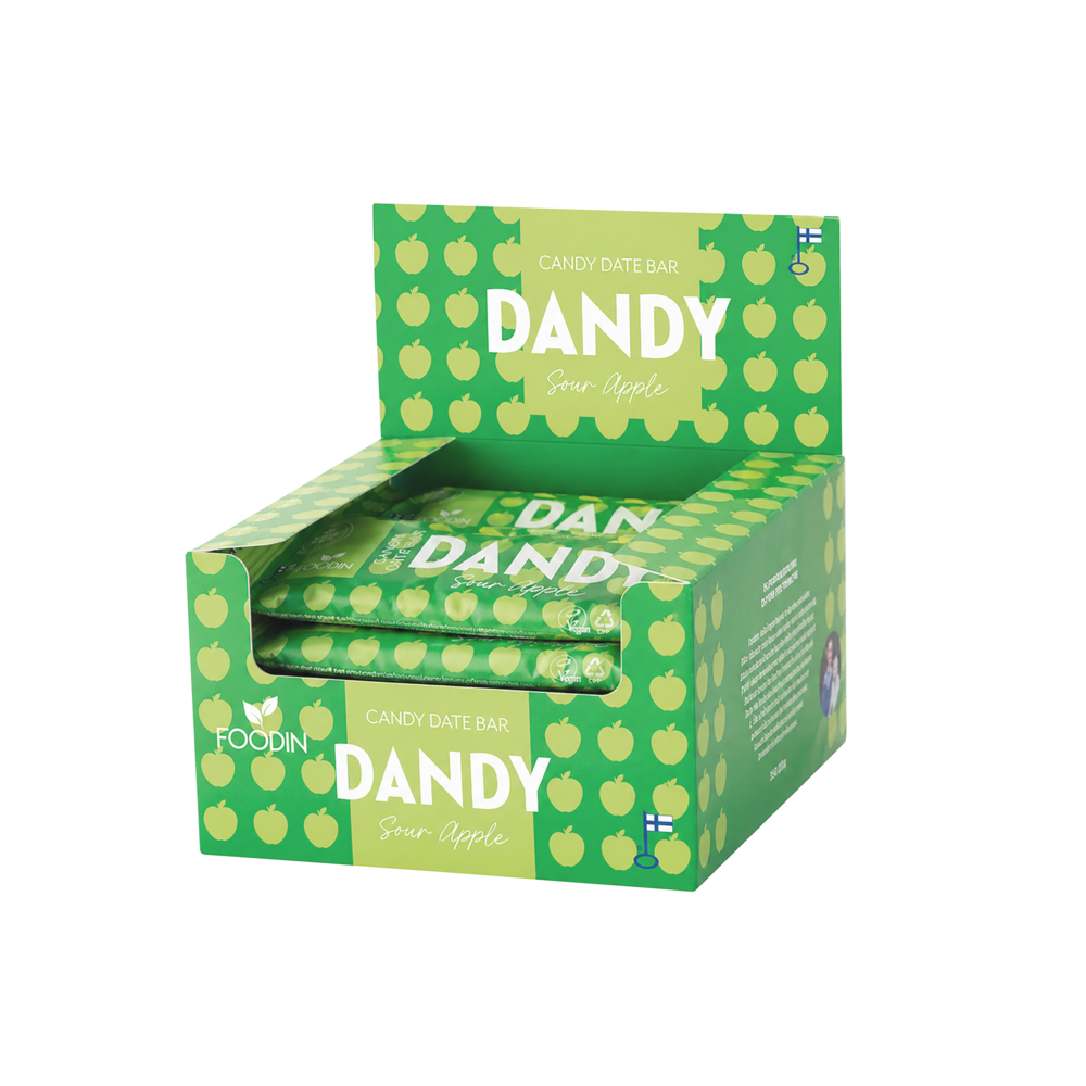 Foodin Dandy Candy Date Bar Sour Apple