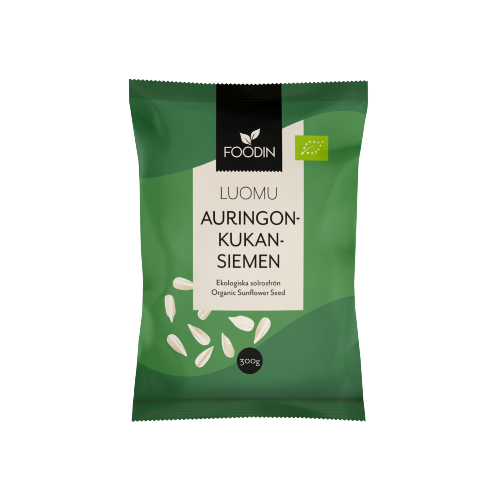 Foodin Luomu Auringonkukansiemen-Foodin-Hyvinvoinnin Tavaratalo