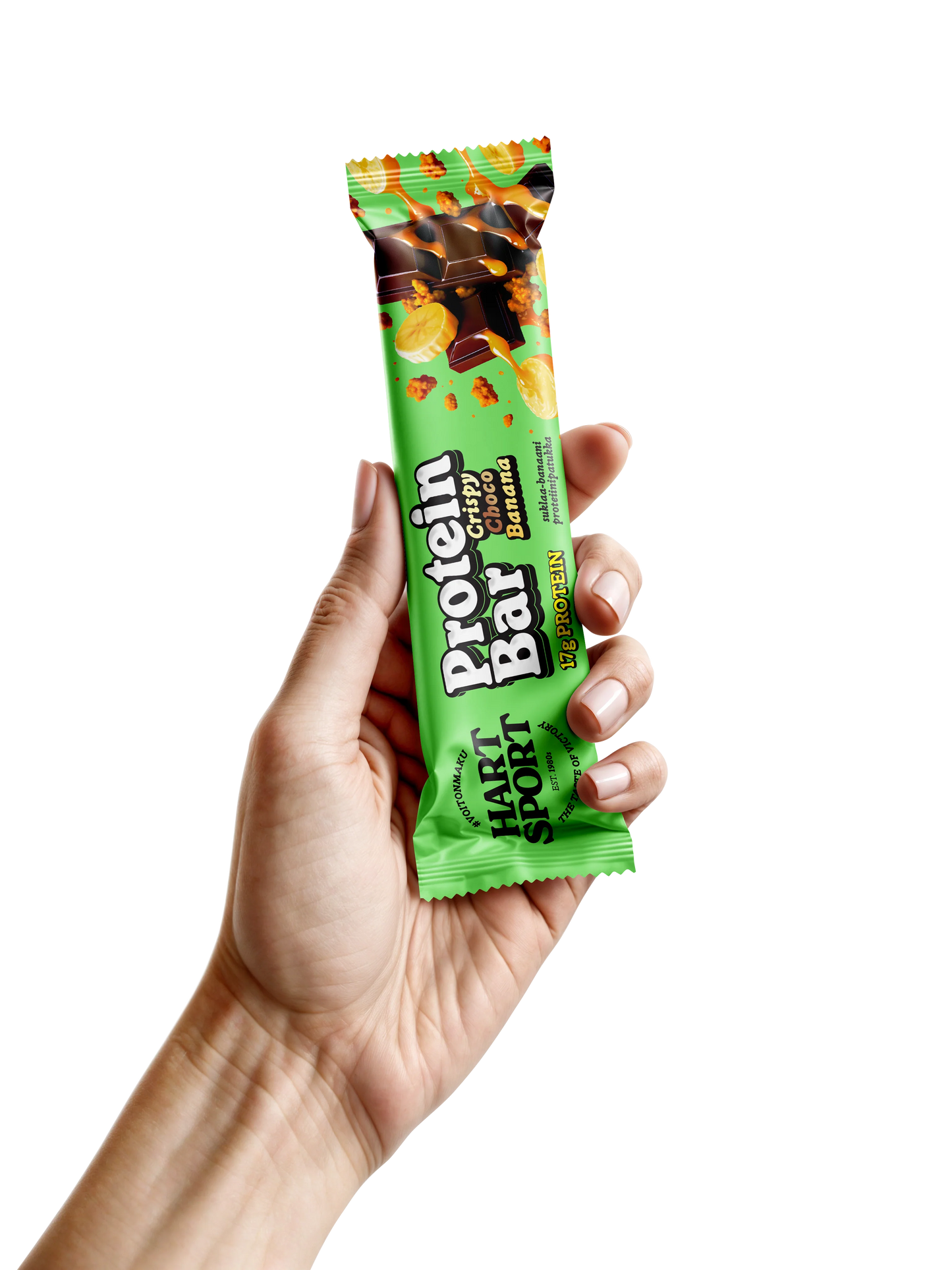 Hart-Sport Protein Bar Crispy Choco Banana-Hart-Sport-Hyvinvoinnin Tavaratalo