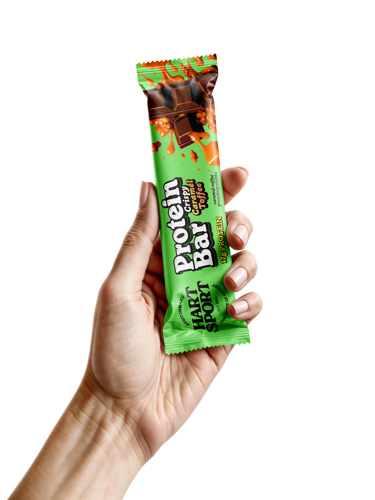 Hart-Sport Protein Bar Crispy Toffee Caramel-Hart-Sport-Hyvinvoinnin Tavaratalo
