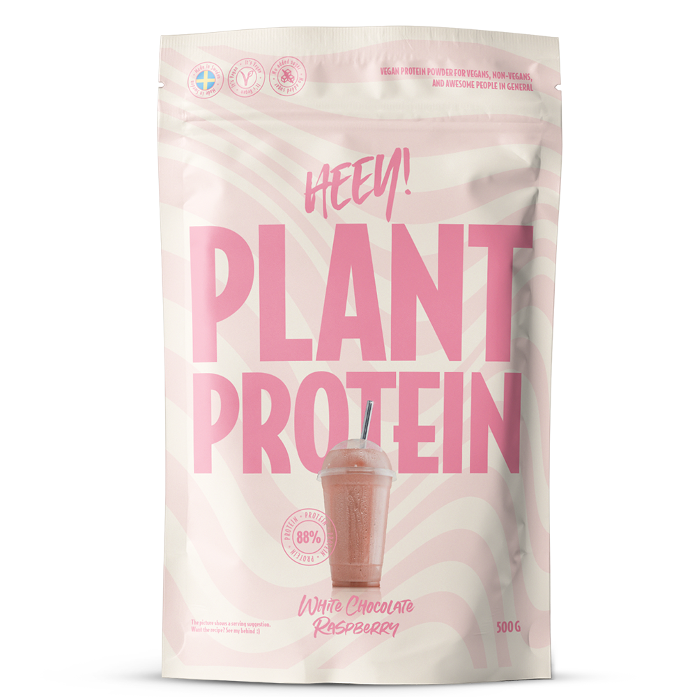 Heey! Plant Protein White Chocolate Raspberry-Heey!-Hyvinvoinnin Tavaratalo