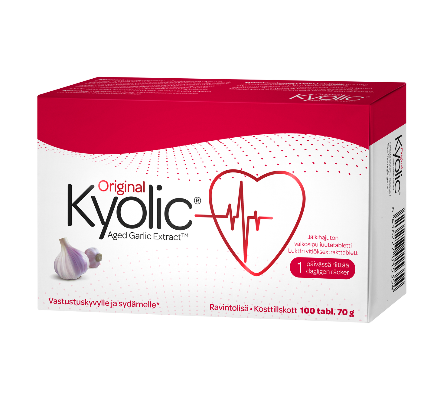 Kyolic Original Valkosipulitabletti