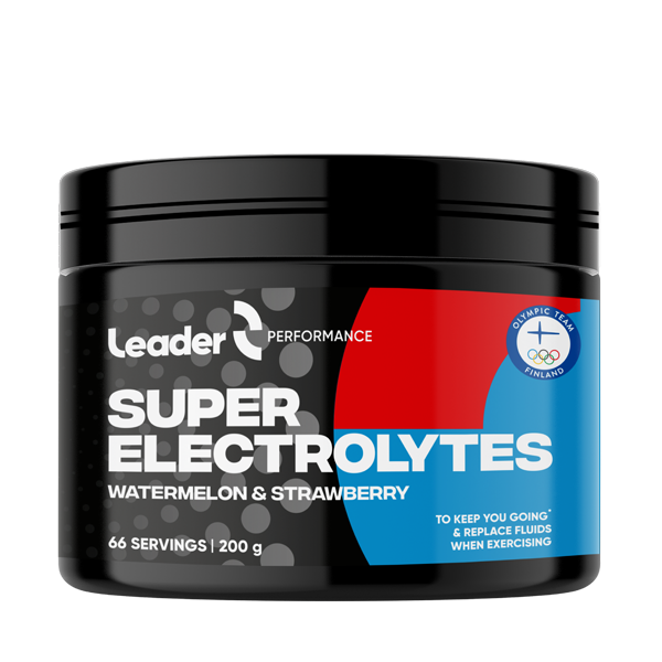 Leader Performance Super Electrolytes Watermelon & Strawberry-Leader-Hyvinvoinnin Tavaratalo