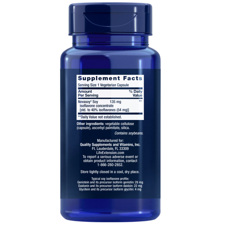 Life Extension Soy Isoflavones-Life Extension-Hyvinvoinnin Tavaratalo