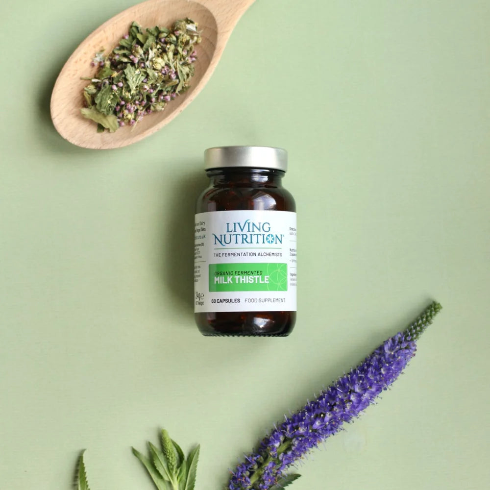 Living Nutrition Fermentoitu Maarianohdake-Living Nutrition-Hyvinvoinnin Tavaratalo