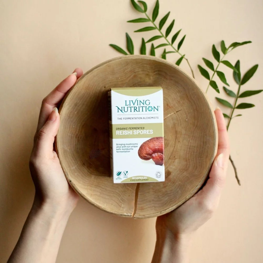 Living Nutrition Fermentoitu Reishi-Living Nutrition-Hyvinvoinnin Tavaratalo