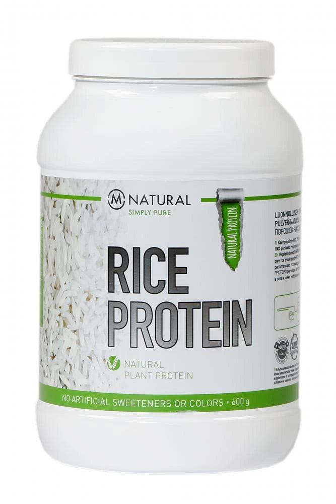 M-Natural Rice Protein-M-Nutrition-Hyvinvoinnin Tavaratalo