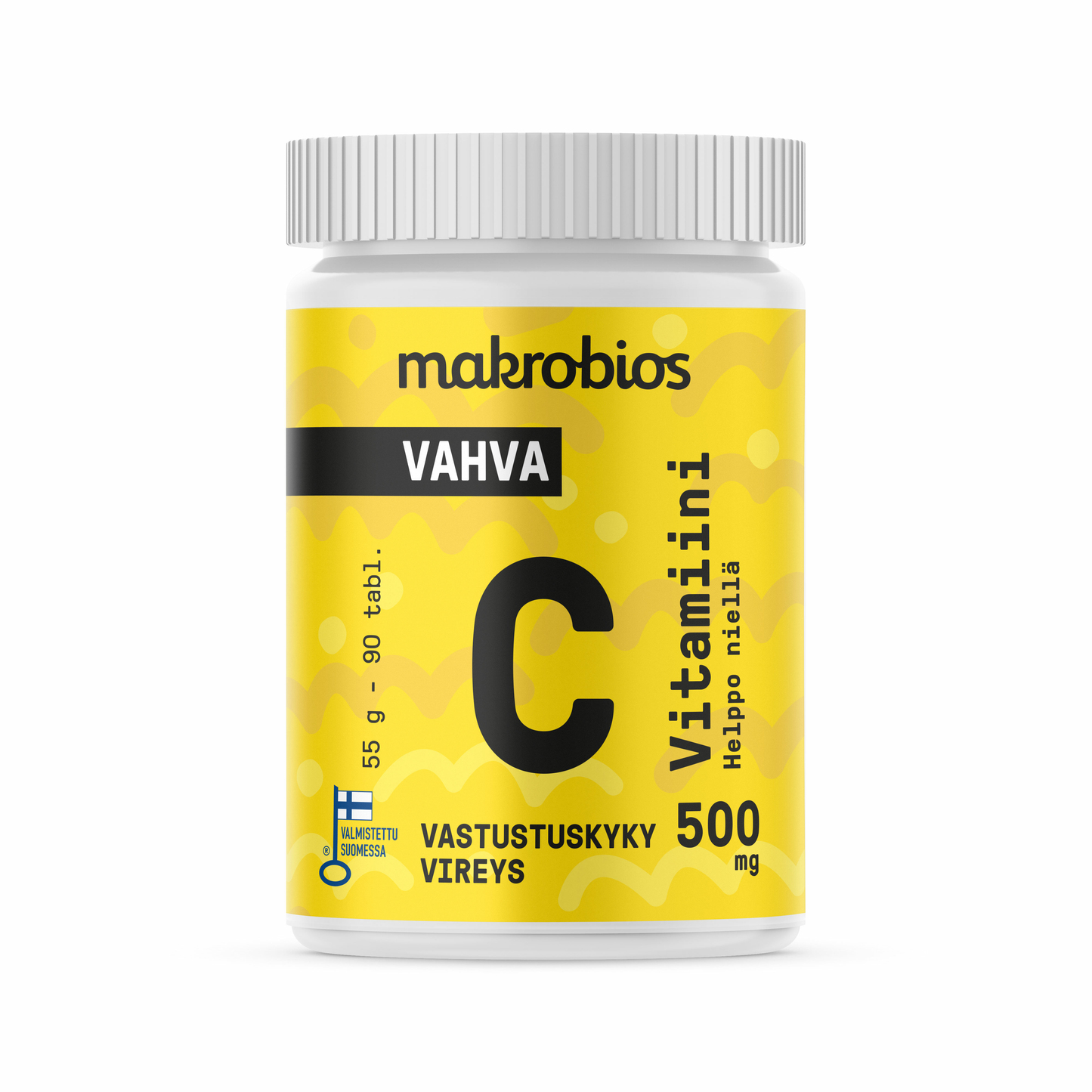 Makrobios C-vitamiini 500 mg-Makrobios-Hyvinvoinnin Tavaratalo