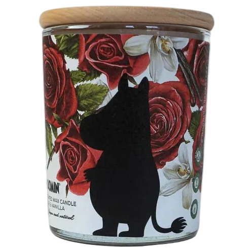 MiLu Muumi Tuoksukynttilä Candle Rose & Vanilla