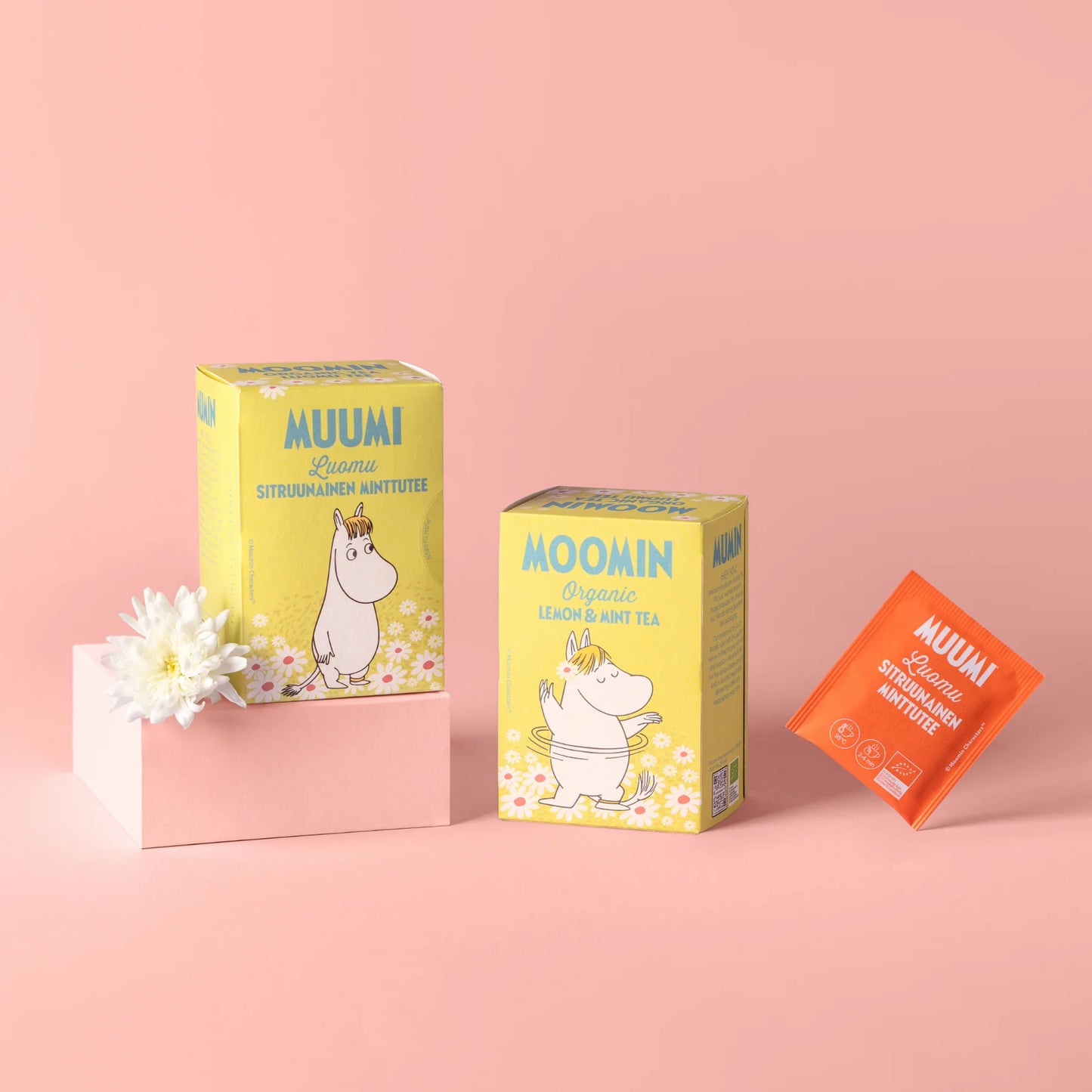 Muumi Luomu Sitruunainen Minttutee