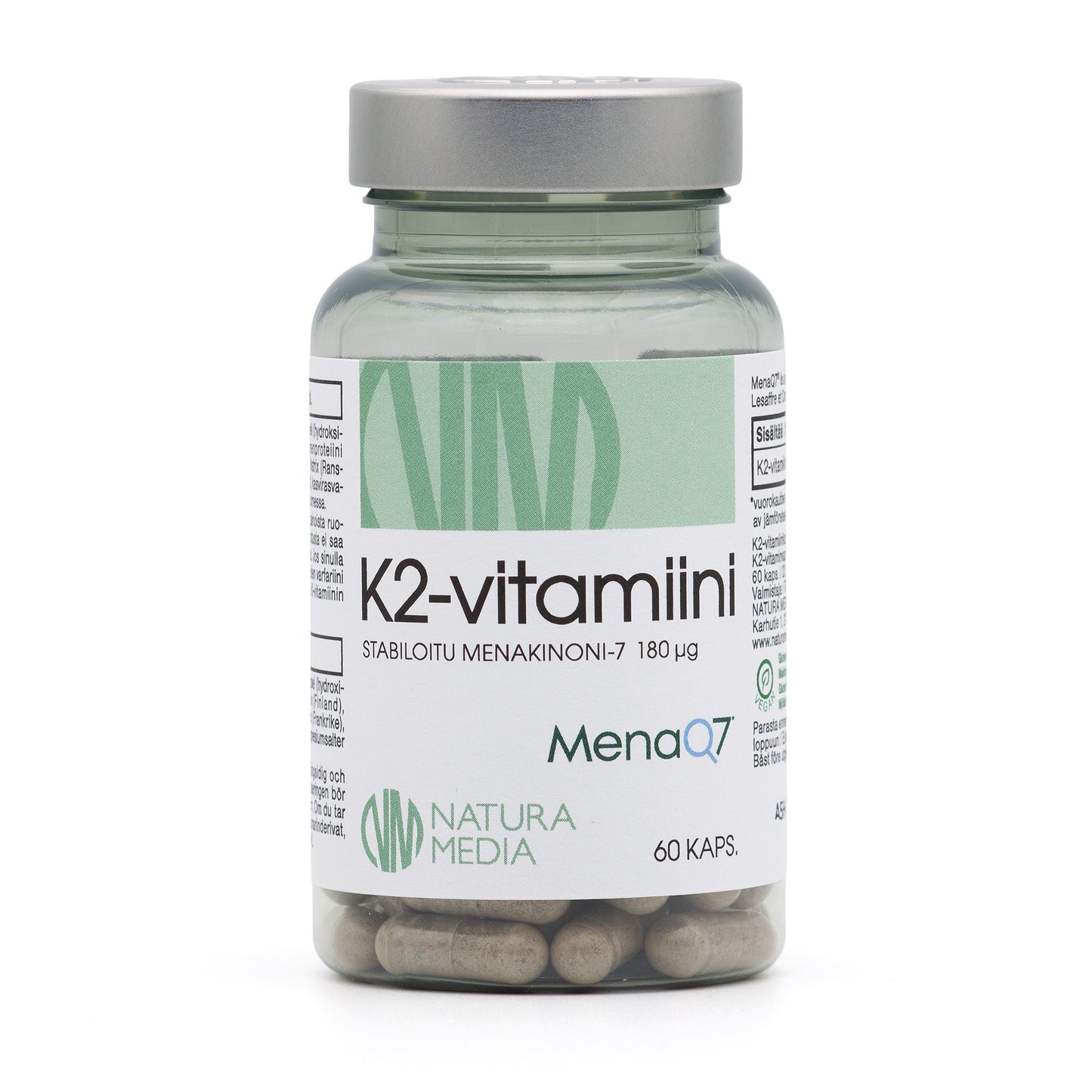 Natura Media K2-vitamiini 180 mikrog