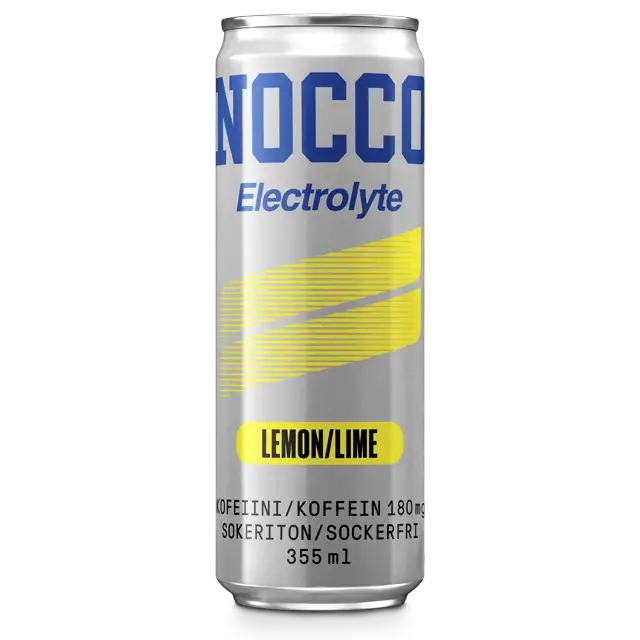 NOCCO Electrolyte Lemon-Lime Energiajuoma 24-pack