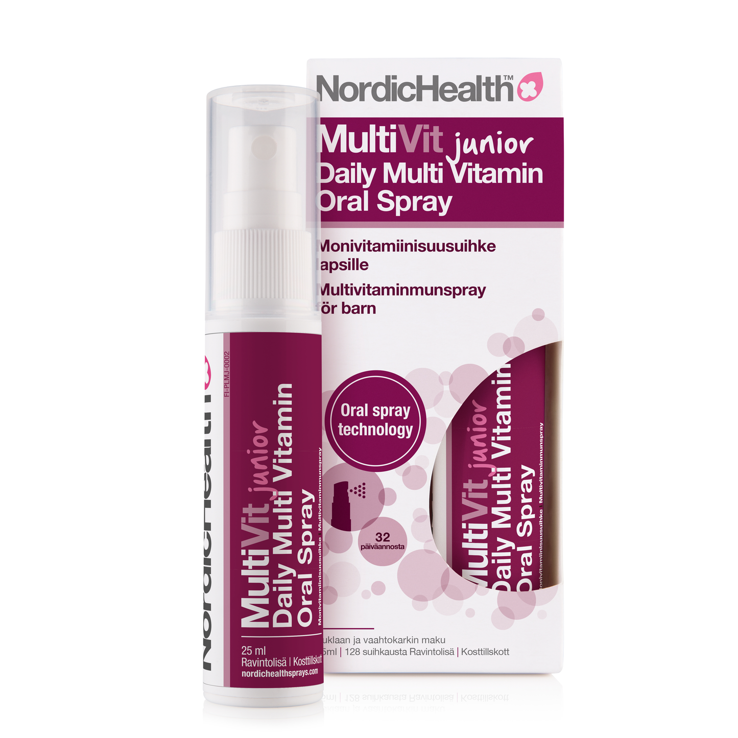 Nordic Health MultiVit monivitamiinisuihke lapsille