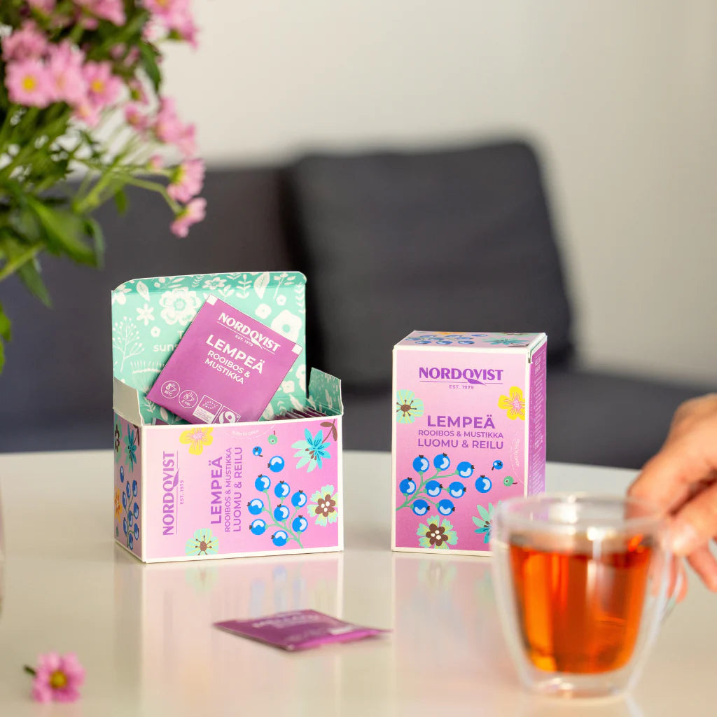 Nordqvist Lempeä Luomu Rooibos & Mustikka