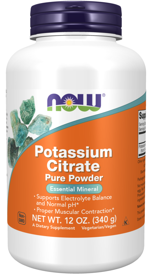 Now Foods Potassium Citrate Powder-Now Foods-Hyvinvoinnin Tavaratalo