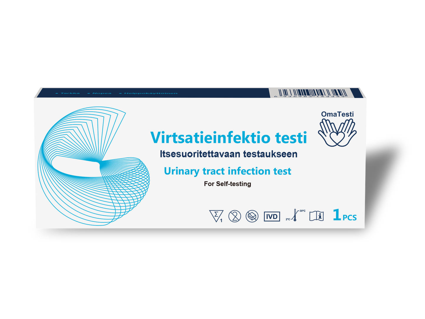 OmaTesti Virtsatieinfektiotesti-OmaTesti-Hyvinvoinnin Tavaratalo