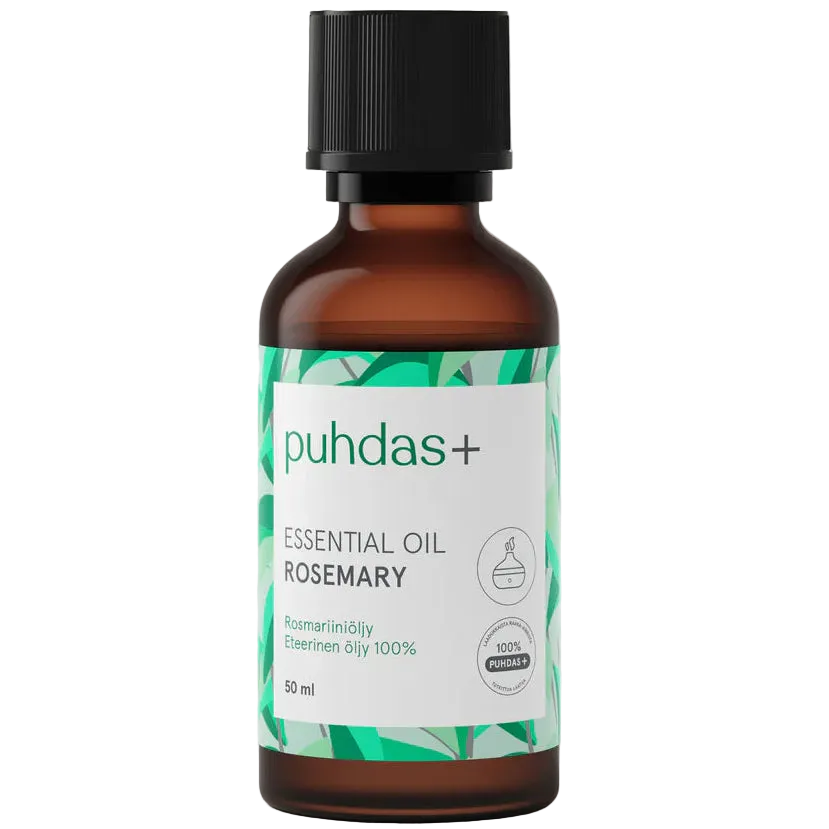 Puhdas+ Eteerinen Rosmariiniöljy-Puhdas+-Hyvinvoinnin Tavaratalo