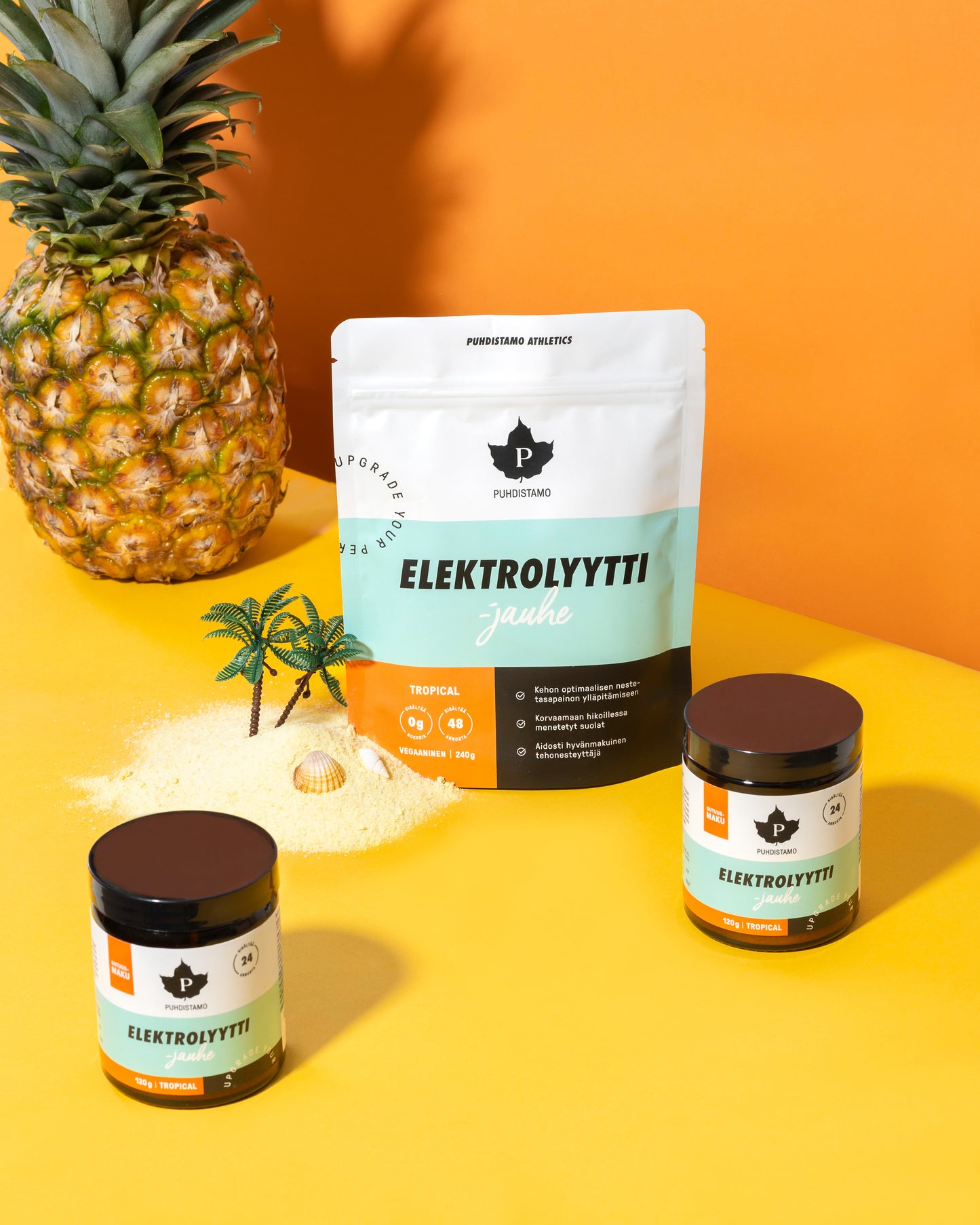 Puhdistamo Elektrolyyttijauhe Tropical-Puhdistamo-Hyvinvoinnin Tavaratalo