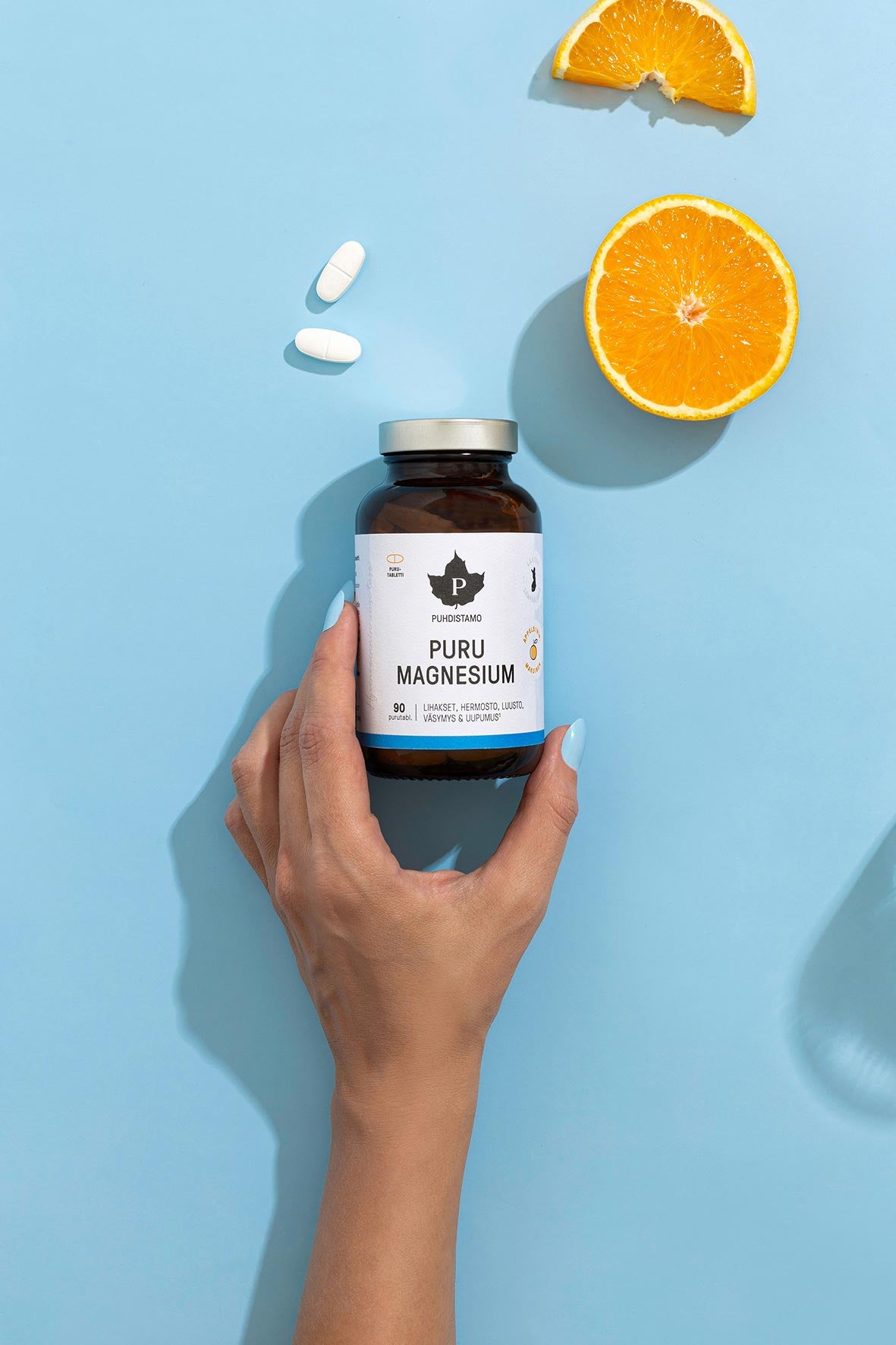 Puhdistamo Puru Magnesium-Puhdistamo-Hyvinvoinnin Tavaratalo