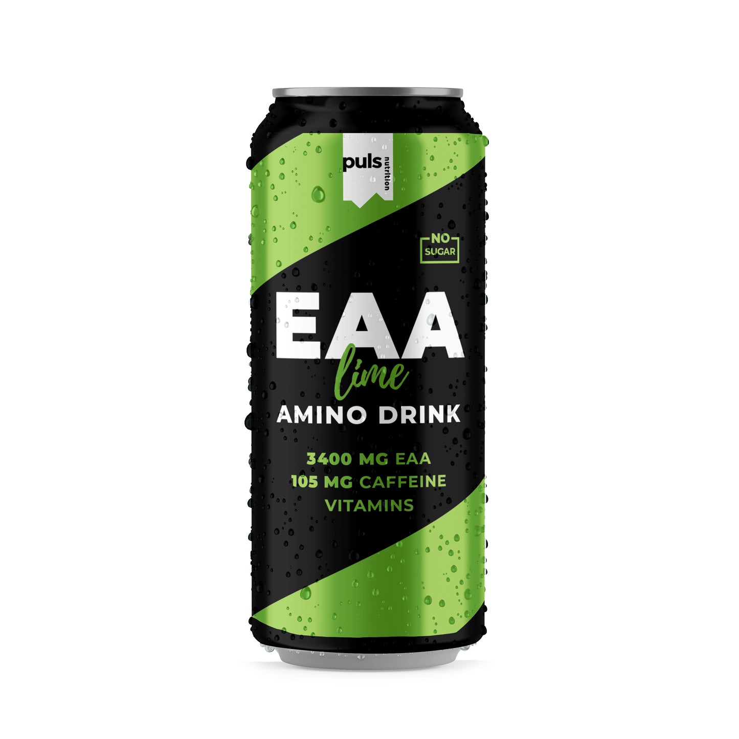 Puls EAA Amino Drink Lime-Puls Nutrition-Hyvinvoinnin Tavaratalo