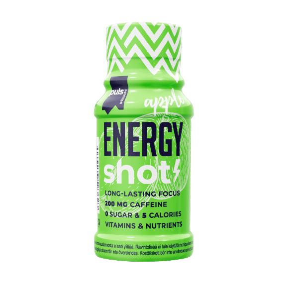 Puls Energy Shot Omena-Puls Nutrition-Hyvinvoinnin Tavaratalo