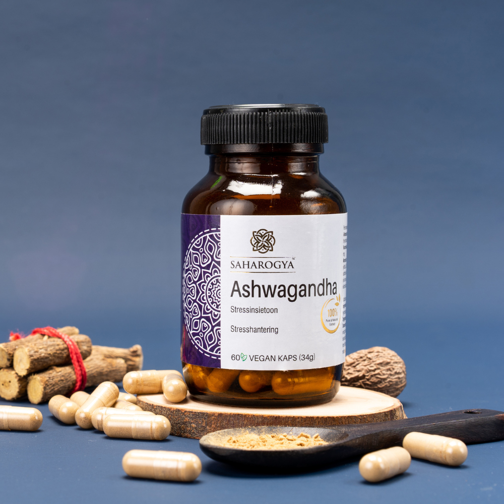 Saharogya Ashwagandha 500 mg-Saharogya-Hyvinvoinnin Tavaratalo