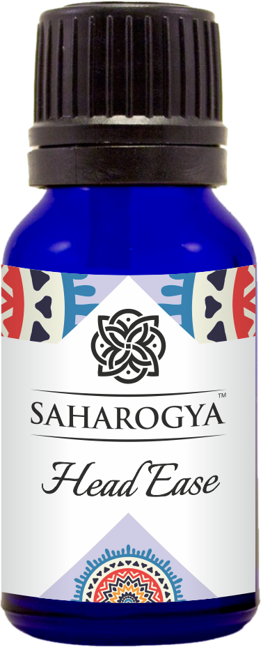 Saharogya Eteerinen Öljysekoitus Head Ease-Saharogya-Hyvinvoinnin Tavaratalo